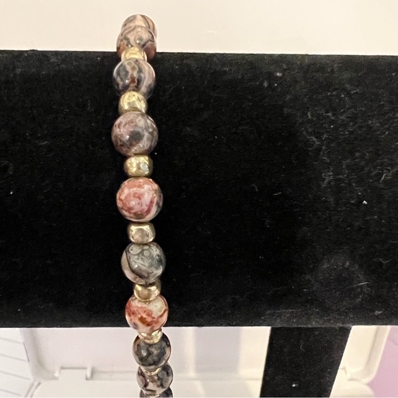 Jasper Beaded Bracelet - Picture 2 of 4